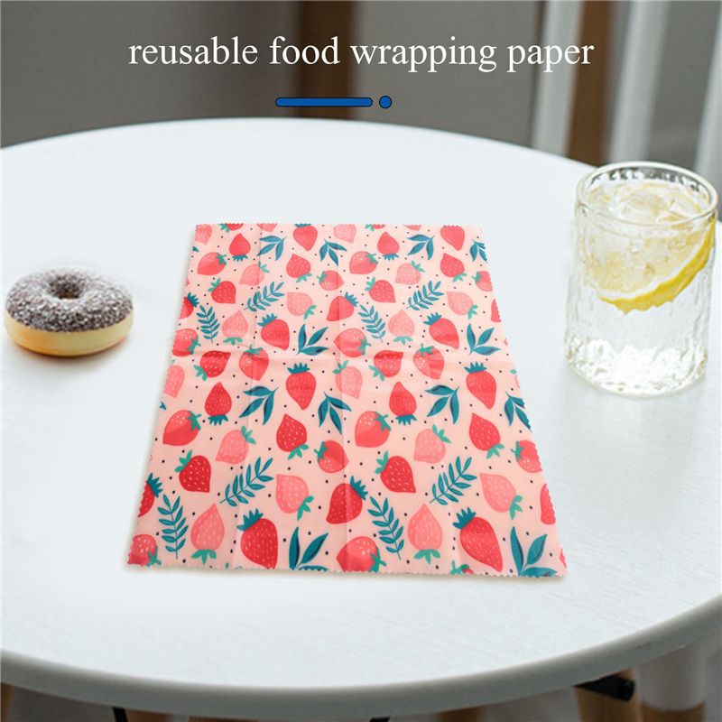 Beeswax Wrap - ABGG-3Set Reusable Beeswax Cloth Wrap Food