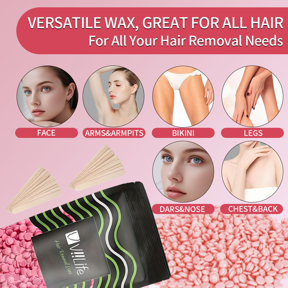 Viilife 100g Hard Wax Beans He - Beeswax Wrap ulasan dan harga