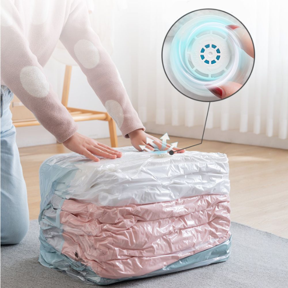 Press & Seal Vacuum Storage Ba - Reusable Bag ulasan dan harga