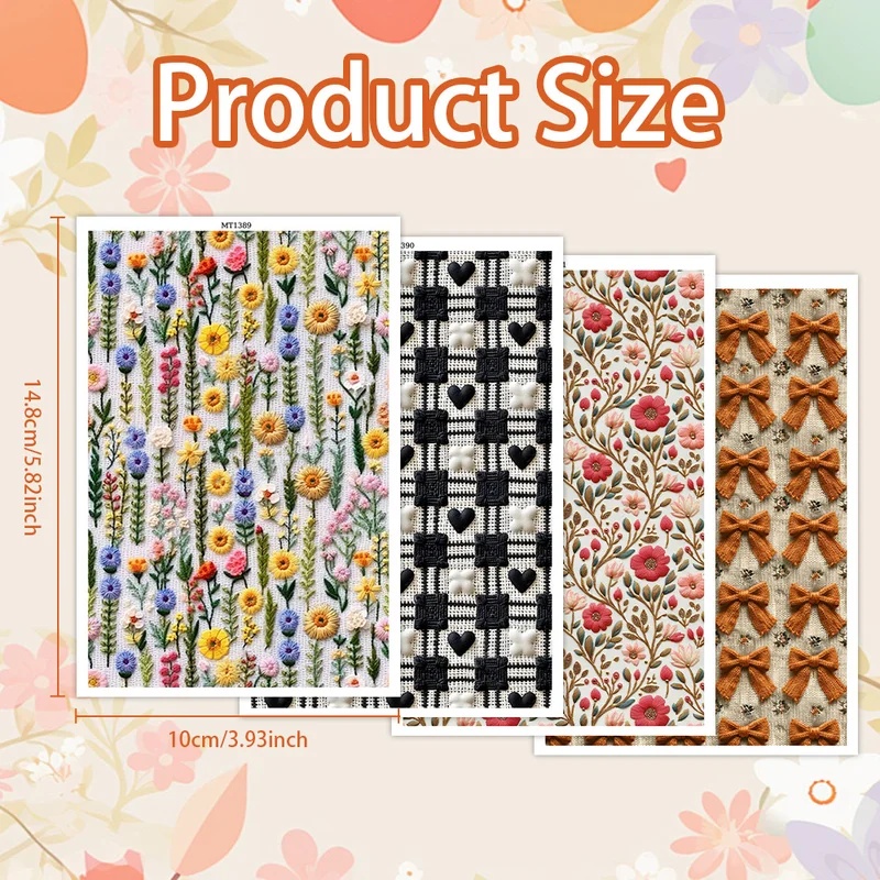 Colorful Blossom Polymer Clay  - Beeswax Wrap ulasan dan harga