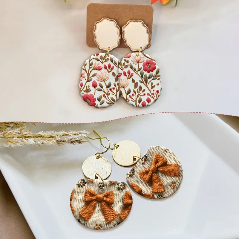Colorful Blossom Polymer Clay  - Beeswax Wrap ulasan dan harga