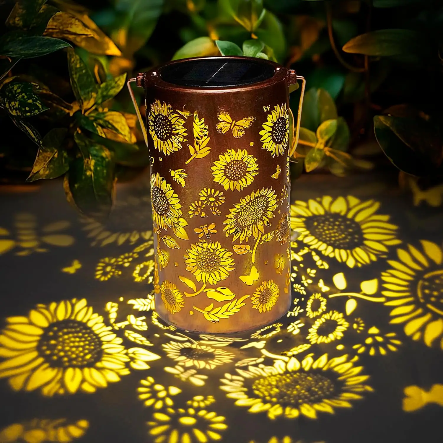 Sunflower Light and Shadow Lig - Solar Garden Light ulasan dan harga