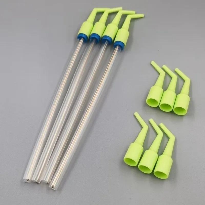10Pcs Dentistry Disposable Suc - Reusable Straw ulasan dan harga