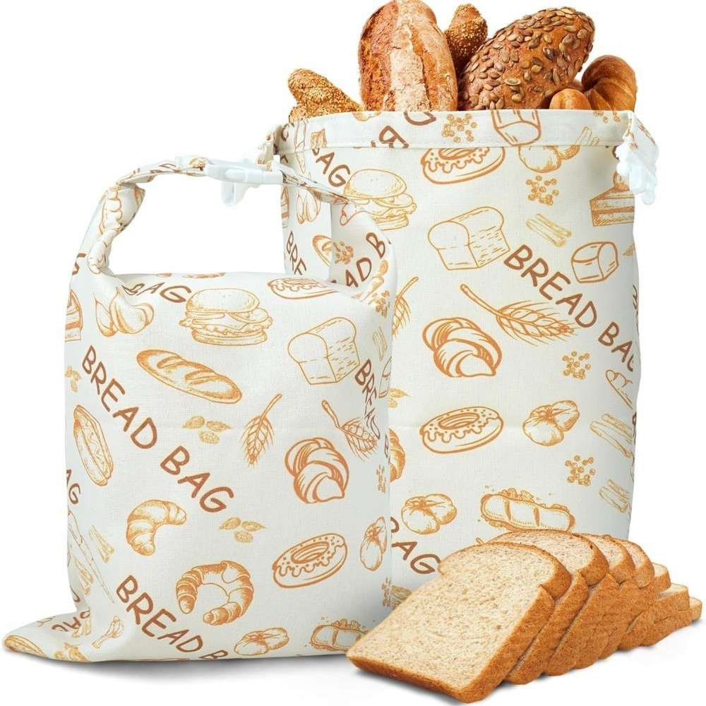 New Reusable Beeswax Bread Bag - Reusable Bag ulasan dan harga