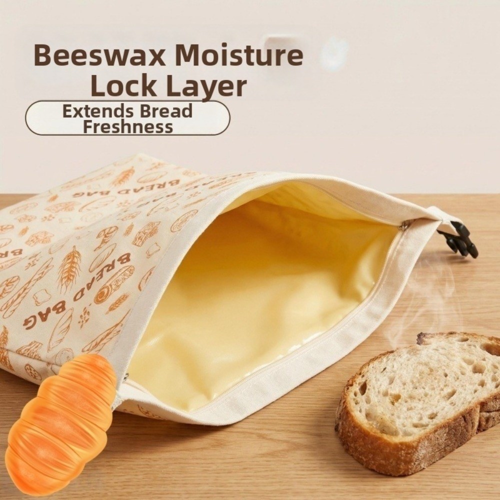 New Reusable Beeswax Bread Bag - Reusable Bag ulasan dan harga