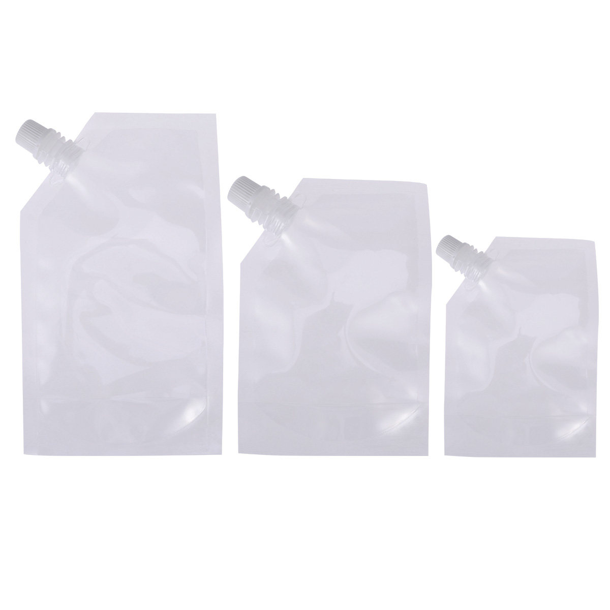 6Pcs Clear Plastic Drinks Flas - Reusable Bottle ulasan dan harga