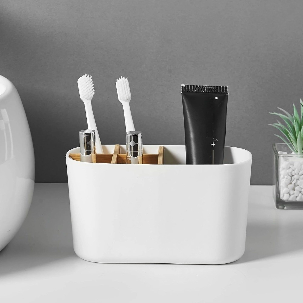 Multi-Slot Toothbrush Holder P - Bamboo Toothbrush ulasan dan harga