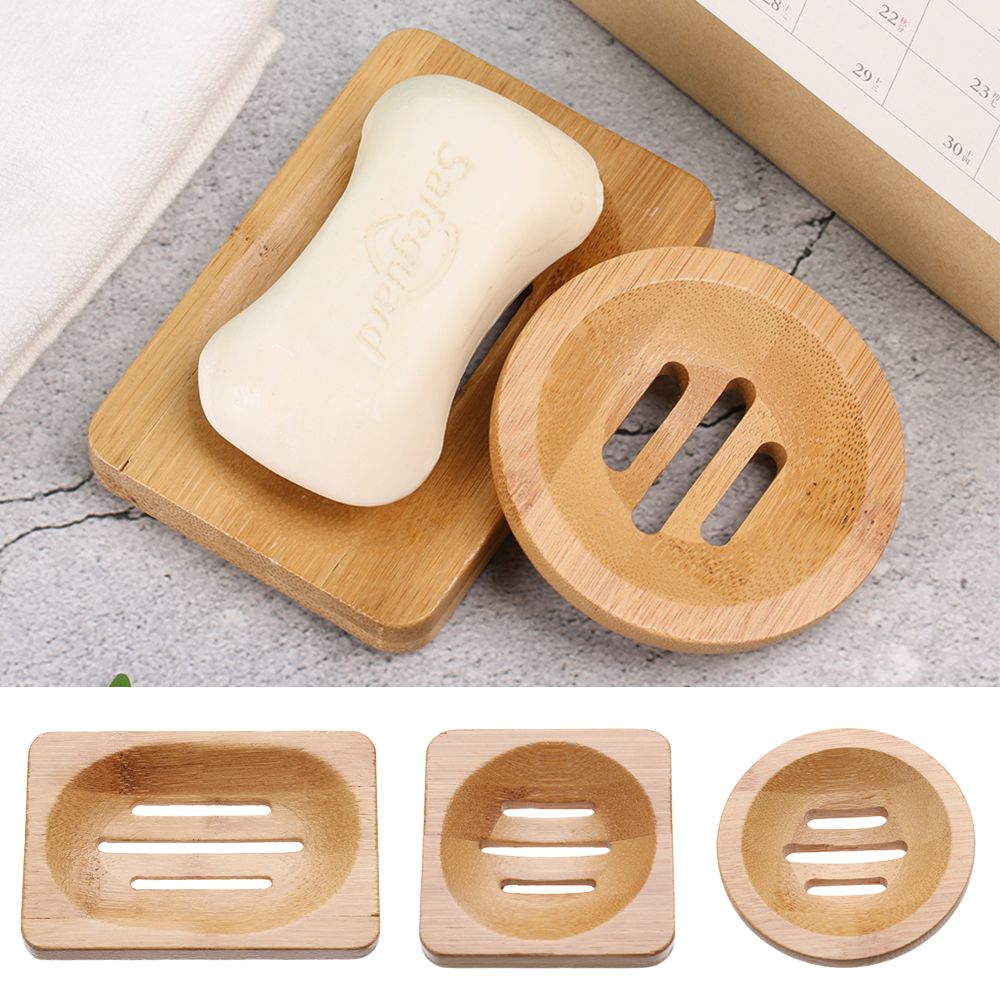 Portable Wooden Soap Tray Drai - Bamboo Cutlery ulasan dan harga