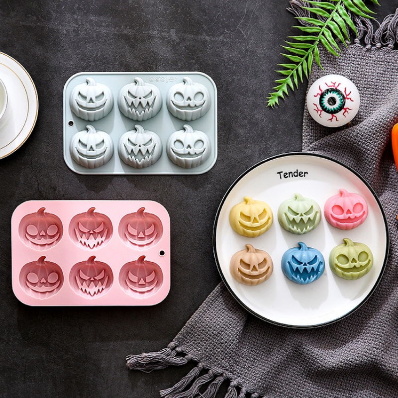 6-in-3 Pumpkin Shaped Silicone - Eco Soap ulasan dan harga