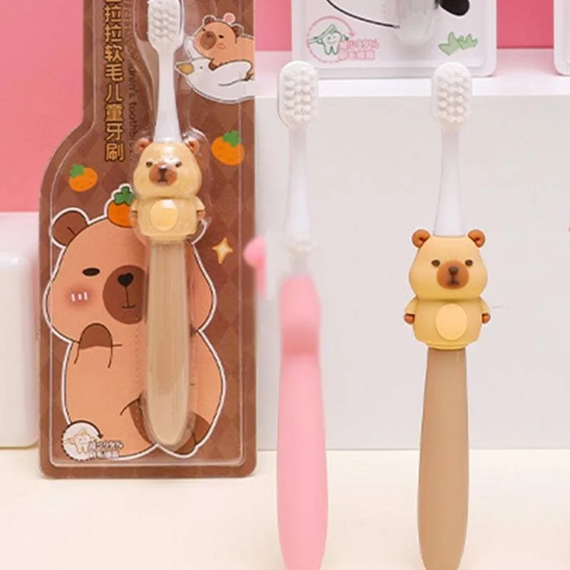 Capybara Baby Toothbrush Cute  - Bamboo Toothbrush ulasan dan harga
