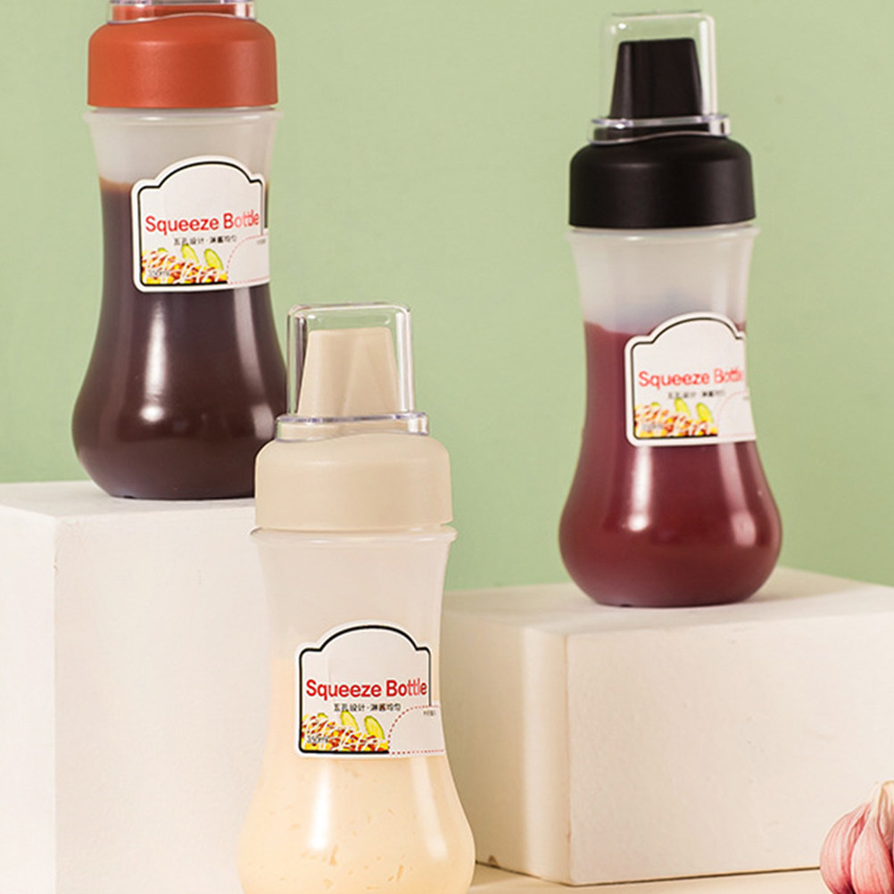 3Pcs Squeeze Bottles Transpare - Reusable Bottle ulasan dan harga