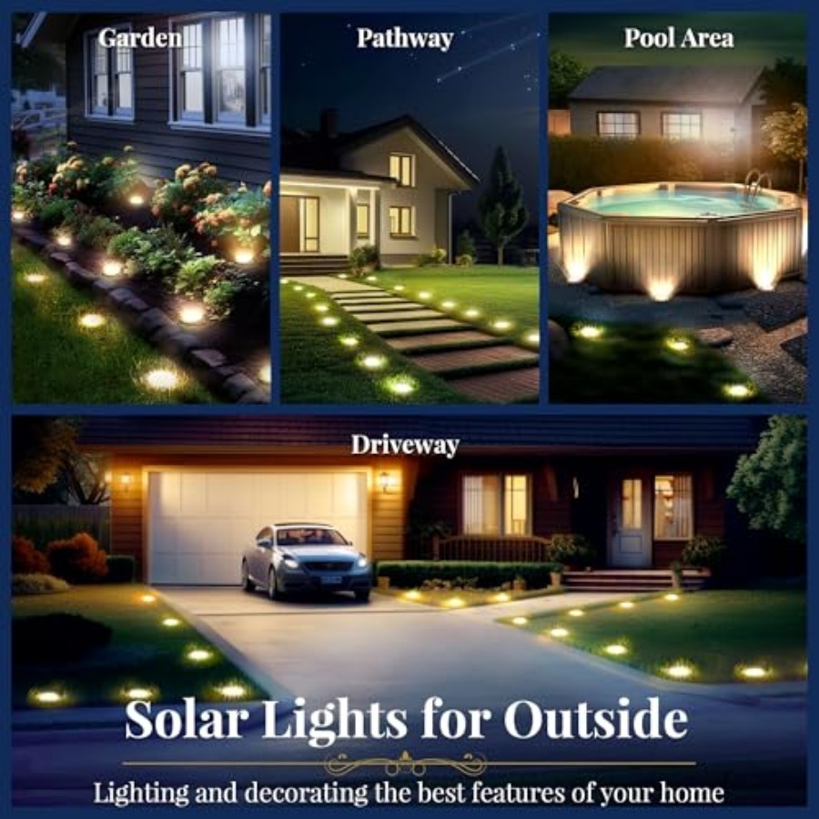 Solar Ground Lights Solar Ligh - Solar Garden Light ulasan dan harga