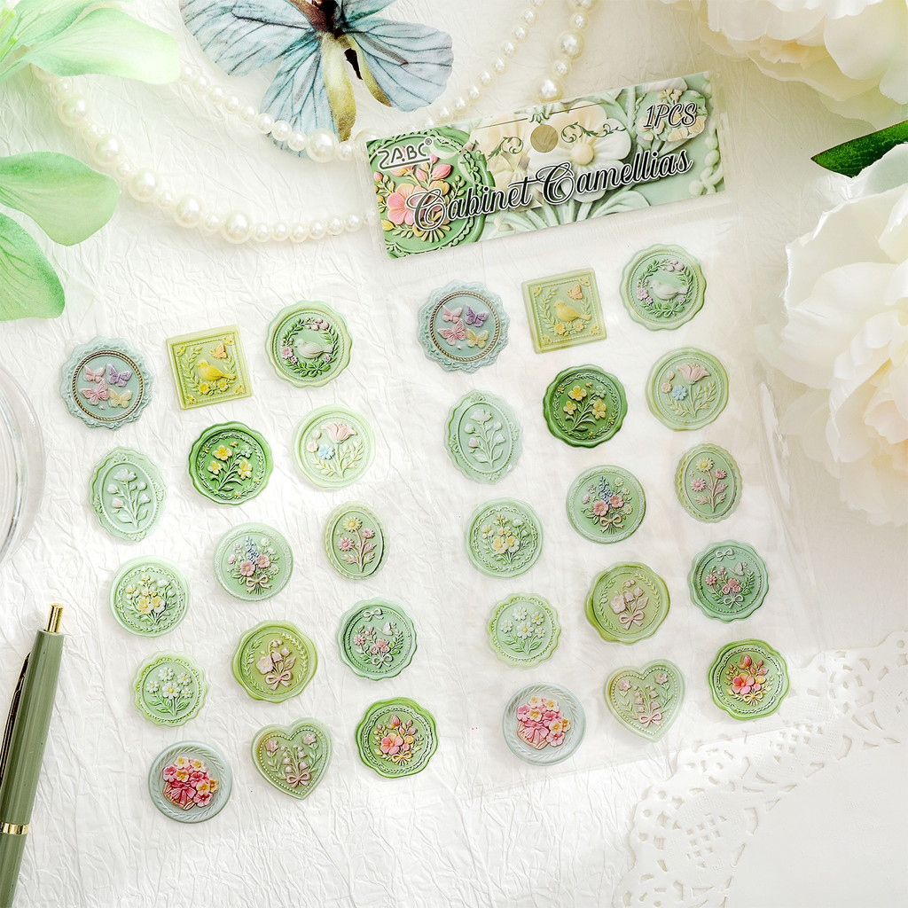 1 Sheet with 15Pcs Wax Seal Re - Beeswax Wrap ulasan dan harga
