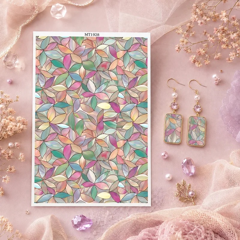 Stained Glass Flower Polymer C - Beeswax Wrap ulasan dan harga