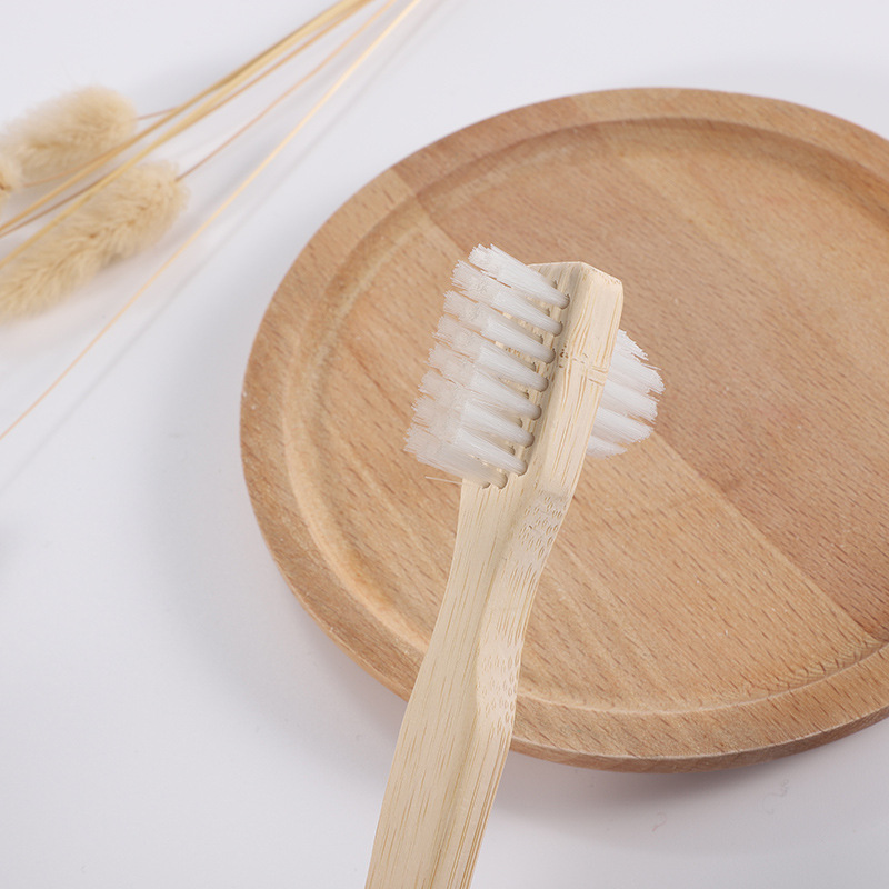 30pcs Bamboo Handle Denture Br - Bamboo Toothbrush ulasan dan harga