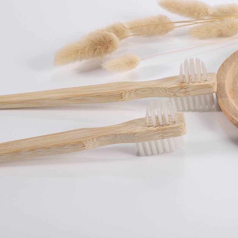 30pcs Bamboo Handle Denture Br - Bamboo Toothbrush ulasan dan harga