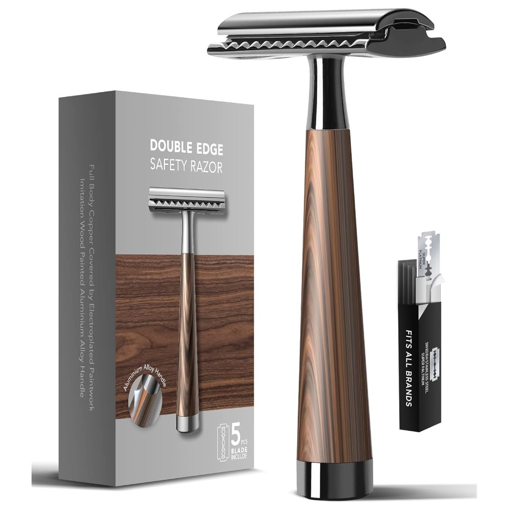 Advanced Double Edge Safety Ra - Safety Razor Handle ulasan dan harga